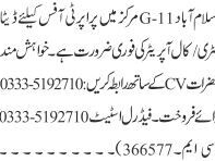data-entry-call-operator-property-office-islamabad-pakistan