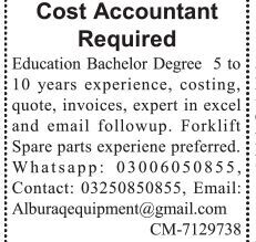 cost-accountant-required-accounts-job-in-karachi-sindh-pakistan-2023-big-0