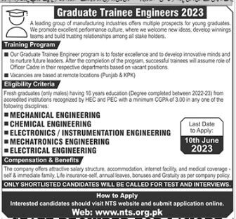 exciting-graduate-trainee-engineer-jobs-2023-leading-group-of-manufacturing-industries-punjab-kpk-locations-big-0