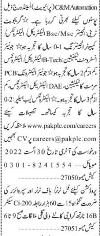 explore-expert-positions-fullhalf-turner-supervisor-graduate-trainee-junior-technicians-job-in-karachi-big-0