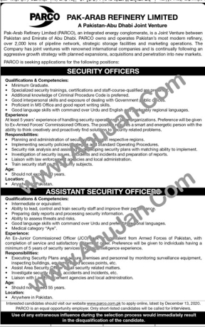 security-officers-assistant-security-officers-anywhere-in-pakistan-parco-pak-arab-refinery-limited-big-0