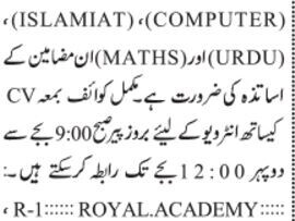 royal-academy-join-our-team-of-dedicated-educators-2024