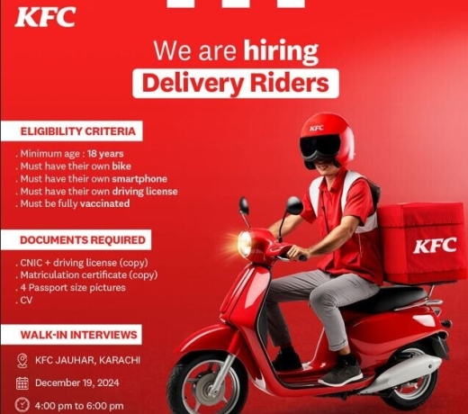 kfc-hiring-delivery-riders-walk-in-interview-at-jauhar-karachi-big-0