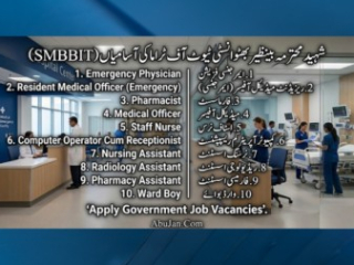 shaheed-mohtarma-benazir-bhutto-institute-of-trauma-larkana-recruitment-2026