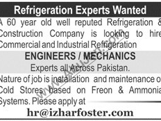 engineers-mechanics-all-over-pakistan-refrigeration-construction