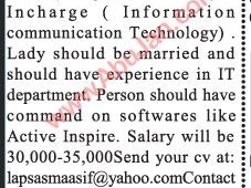 information-communication-technology-incharge