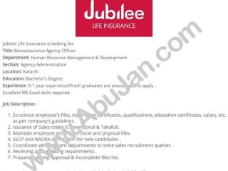 bancaassurance-agency-officer