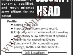 security-head-required-retired-majorcol-islamabad-kpk-and-nearby-areas