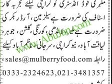 order-booker-salesman-mulberry-foods