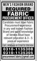 fabric-procurement-officer-mens-fashion-brand-big-0