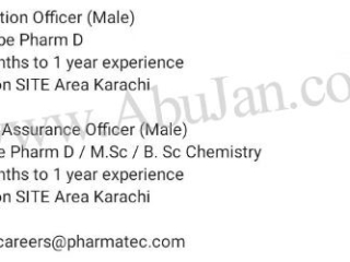 production-officer-quality-assurance-pharmatec