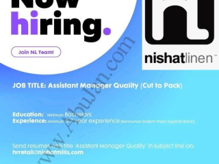 assistant-manager-quality-cut-to-pack-nishat-textile-mill
