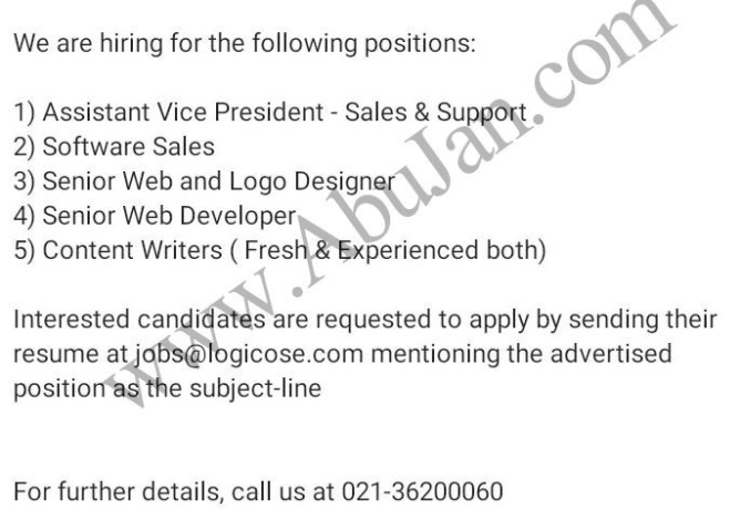 content-writers-software-sales-assistant-vp-sales-support-web-developer-logo-web-designer-logicose-big-0