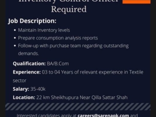 inventory-control-officer-required