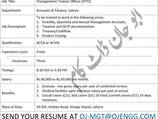 fresh-management-trainee-officer-mto-oj-engineering-lahore-jobs-in-lahore