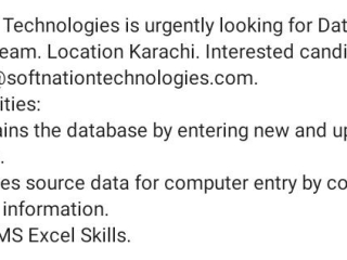 data-entry-operator-soft-nation-technologies