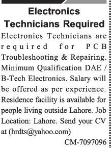 electronics-technicians-required-jobs-in-lahore-jobs-in-pakistan-technician-job-big-0