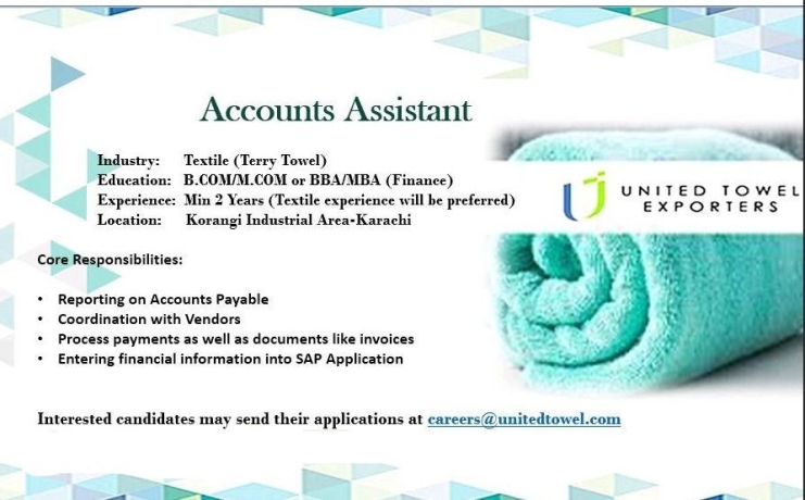 accounts-assistant-united-towel-exporters-jobs-in-karachi-jobs-in-pakistan-accounts-job-big-0