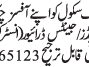 driver-job-malefemale-instructor-jobs-in-rawalpindi