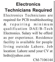 electronics-technicians-jobs-in-lahore-electronics-technician-jobs-big-0