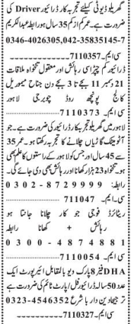25-drivers-ltv-htv-domestic-lifter-operator-electrician-plumber-sanatory-ware-driver-jobs-in-dha-lahore-big-2