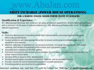 shift-incharge-marine-engine-power-house-operations-mechanical-engineer-job-electrical-engineer-job