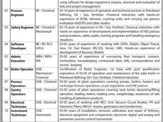 engineers-project-designprocesssafety-software-developer-admin-exec-gantry-operator-petroleum-refiningjobs-in-karachi-petroleum-jobs-2022
