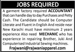 accountant-mechanic-garment-factory-account-jobs-car-mechanic-factory-jobs-jobs-in-karachi-2022-big-0