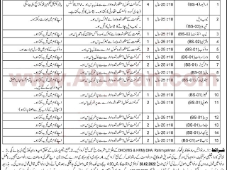 punjab-govt-primary-and-secondary-health-department-lahore-rahim-yar-khan-tehsil-headquarters-hospitals-latest-govt-jobs-in-rahim-yar-khan-2022