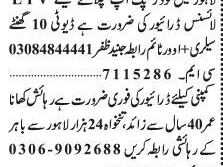 drivers-6-posts-ltv-part-time-pick-up-loader-latest-driver-jobs-in-lahore-2022