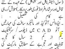 auto-cad-operator-advanced-civil-electrical-mechanical-latest-jobs-in-islamabad-2022