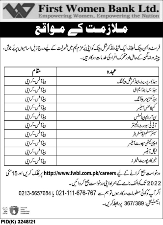 application-compliance-crm-it-legal-manager-system-admin-head-corporate-consumer-s-me-latest-jobs-first-women-bank-2022-big-0