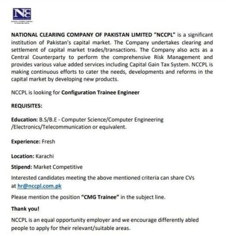 configuration-trainee-engineer-nccpl-national-clearing-company-of-pakistan-limited-fresh-engineer-jobs-in-karachi-2022-big-0
