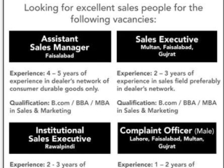 complaint-officer-institutional-sales-executive-manager-latest-sales-jobs-in-faisalabad-2022-jobs-in-multan-jobs-in-rawalpindi