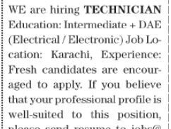 technician-electrical-electronic-latest-tech-position-2022