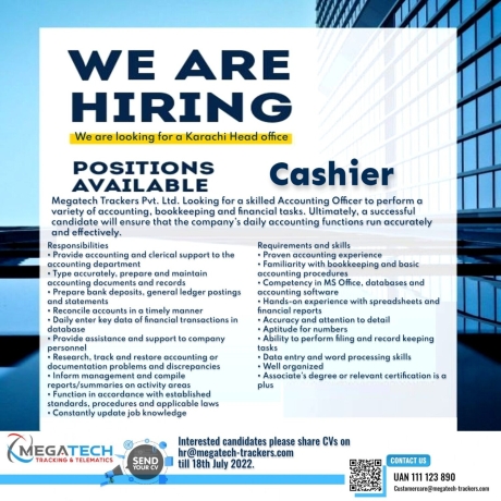 cashier-accounting-officer-megatech-trackers-pvt-ltd-latest-accountant-vacancy-2022-big-0
