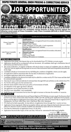prison-constable-lady-prison-constable-posts-1355-vacancies-inspectorate-general-sindh-prisons-corrections-service-apply-online-big-0