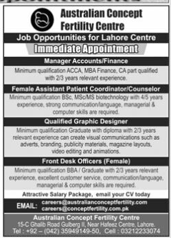 australian-concept-fertility-centre-manager-accounts-finance-assistant-patient-coordinator-counselor-graphic-designer-front-desk-officers-big-0