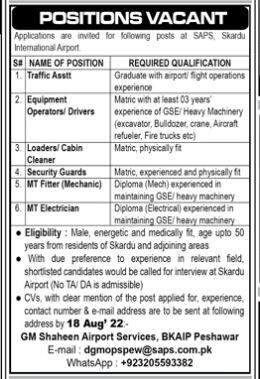 skardu-international-airport-saps-traffic-equipment-driver-loaders-cabin-cleaner-guards-mt-fitter-mechanic-electrician-latest-vacancies-in-skardu-big-1