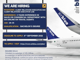 client-relations-executive-airblue-karachi-lahore-25-august2022-latest-airline-vacancies