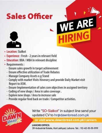 sales-officer-dawn-bread-vacancies-in-sialkot-05-september-2022-big-0
