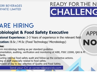 microbiologist-food-safety-executive-pepsi-haidri-beverage-private-jobs-in-karachi-2022