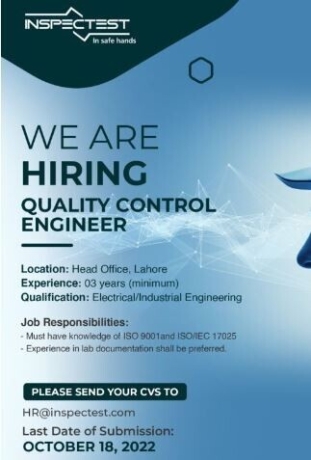 qc-quality-control-engineer-electrical-industrial-jobs-in-lahore-big-0