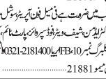 keto-doctor-admin-chef-cook-waiter-social-media-supervisor-food-restaurant-jobs-in-karachi